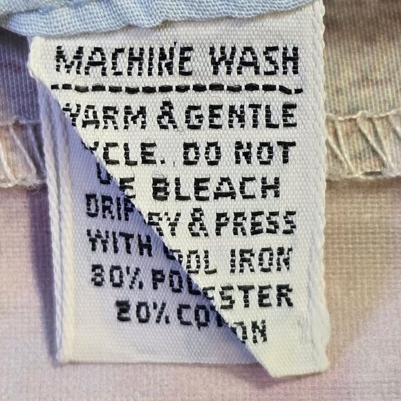 Vintage The Gentry Phoenix Light Blue Ruffle Front Shirt 16-35, Men's Large - Picture 5 of 10